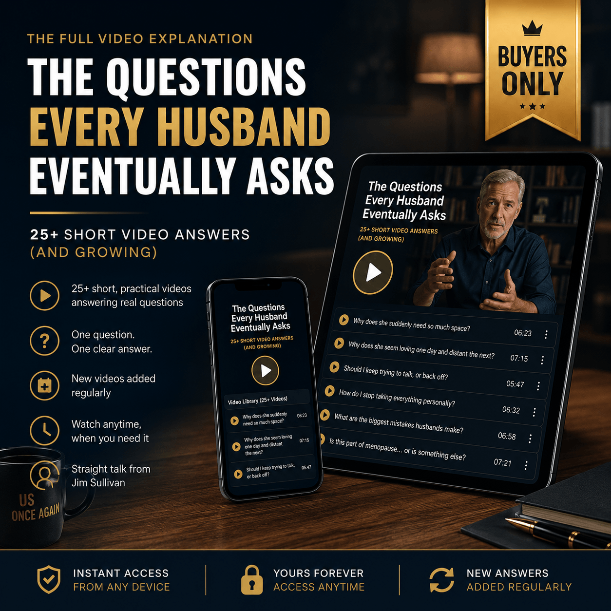 The Questions Every Husband Eventually Asks  25+ Short Video Answers (and Growing)